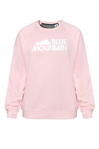 Crew Neck with Blue MTN Logo in White