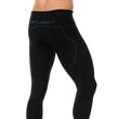 Load image into Gallery viewer, Men&#39;s full length THERMO fitted leggings in black with the BRUBECK logo across the lower back 