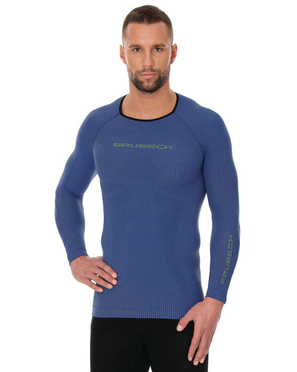 Men's Top 3D Run PRO Long Sleeve Dark Blue 