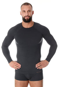 Men's Lightweight Base Layer Top ACTIVE WOOL Long Sleeve